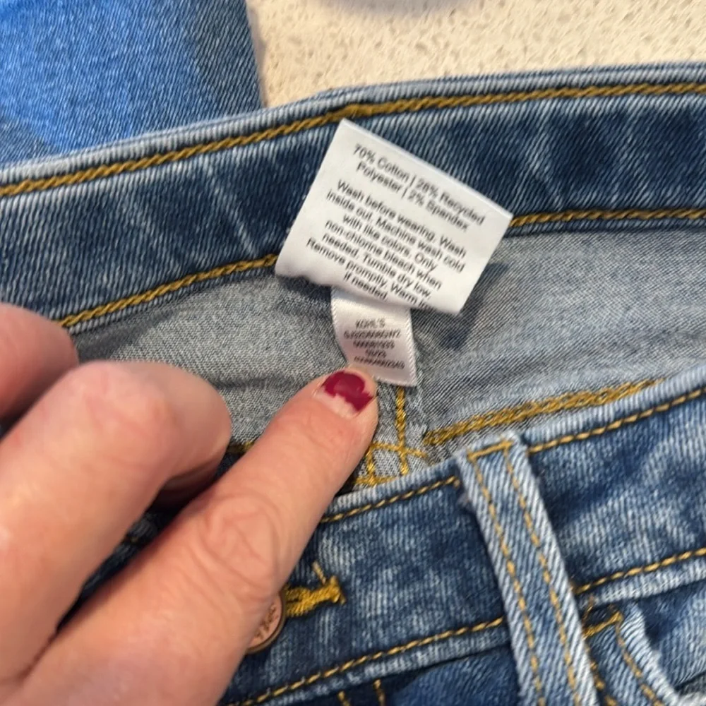 Jumping Beans flair jeans size 6 - from kohls - like new